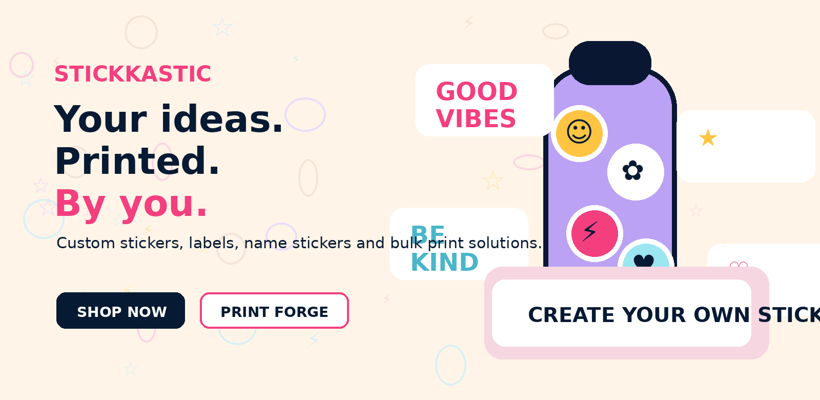 Print Forge custom sticker printing